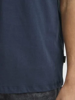 BLEND Shirts<Herren T-Shirt - BHVAGO blau bedruckt