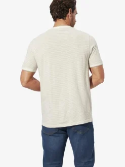 BABISTA Shirts<Herren T-Shirt - CARNOR vanille gestreift