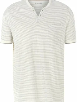 BABISTA Shirts<Herren T-Shirt - CARNOR vanille gestreift