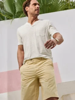 BABISTA Shirts<Herren T-Shirt - CARNOR vanille gestreift