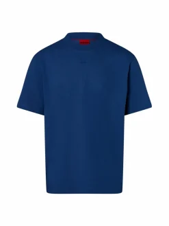 HUGO Shirts<Herren T-Shirt - Dapolino blau uni