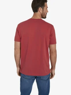 Jan Vanderstorm Shirts<Herren T-Shirt - DOMINIK rot uni