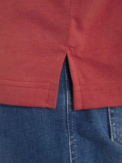 Jan Vanderstorm Shirts<Herren T-Shirt - DOMINIK rot uni