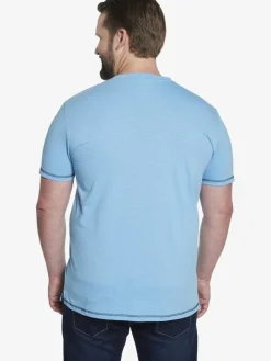 Charles Colby Shirts<Herren T-Shirt - EARL KENDRAYK blau uni