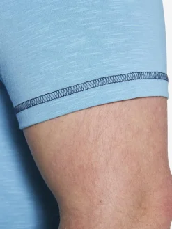 Charles Colby Shirts<Herren T-Shirt - EARL KENDRAYK blau uni