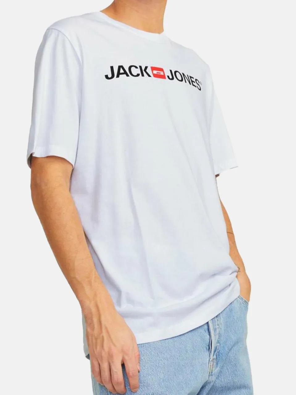Herren Jack & Jones Shirts>Herren T-Shirt - 3er Pack Basic