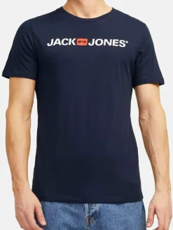Herren Jack & Jones Shirts>Herren T-Shirt - 3er Pack Basic