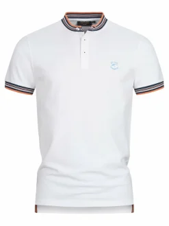Indicode Poloshirts<Herren T-Shirt - INOdell weiß uni