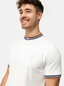 Indicode Poloshirts<Herren T-Shirt - INOdell weiß uni