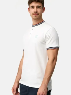 Indicode Poloshirts<Herren T-Shirt - INOdell weiß uni