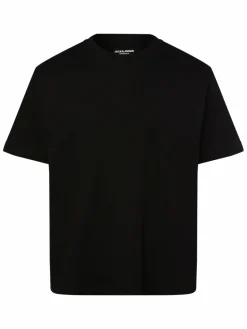 Jack & Jones Shirts<Herren T-Shirt - JJEUrban Edge schwarz uni