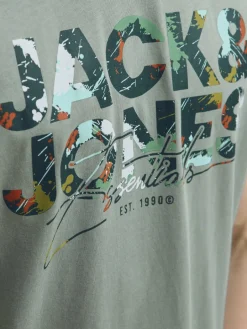 Jack & Jones Shirts<Herren T-Shirt - JJGEplas lind bedruckt