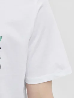 Jack & Jones Shirts<Herren T-Shirt - JJGEplas weiß bedruckt