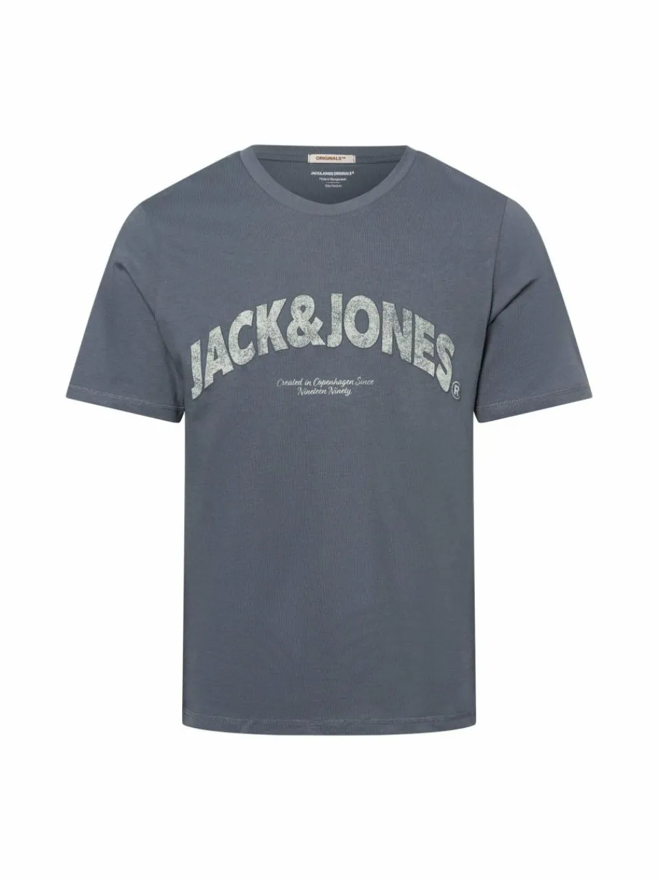 Jack & Jones Shirts<Herren T-Shirt - Joralmeria blau bedruckt