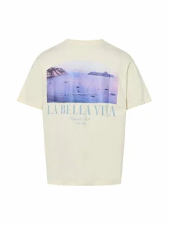 Jack & Jones Shirts<Herren T-Shirt - JORHydra Photo sand bedruckt