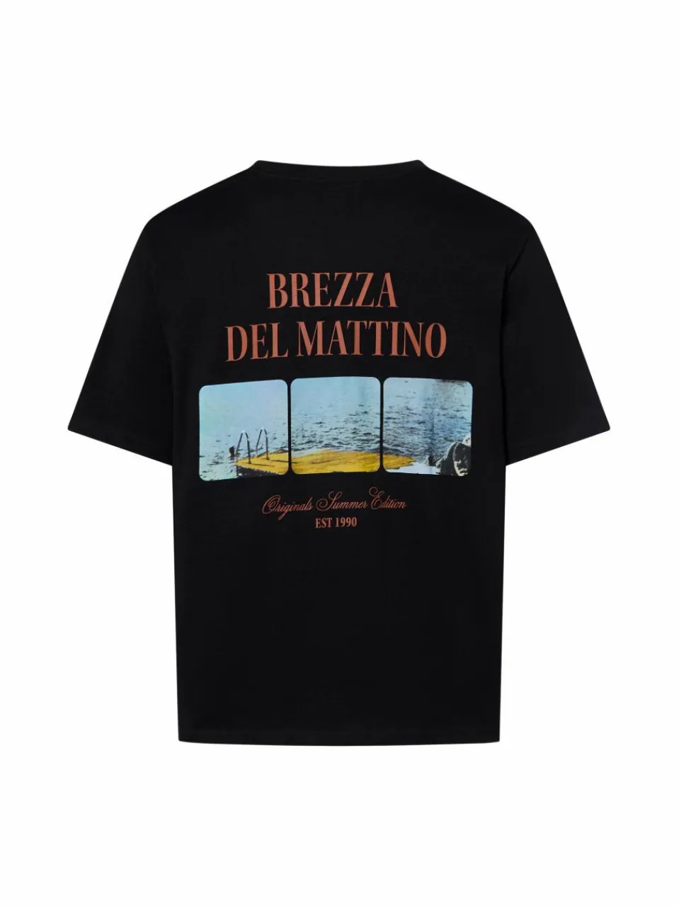 Jack & Jones Shirts<Herren T-Shirt - JORHydra Photo schwarz bedruckt