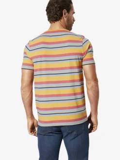 BABISTA Shirts<Herren T-Shirt - KALVINO gelb gestreift