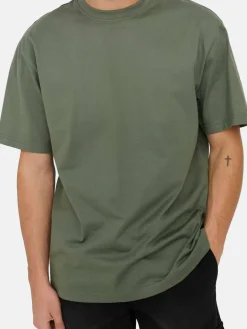 Only&Sons Shirts<Herren T-Shirt - Onsfred grün uni