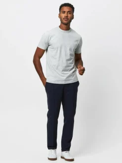 Profuomo Shirts<Herren T-Shirt - Regular Fit grau uni