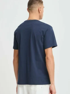 Solid Shirts<Herren T-Shirt - SDODELL blau bedruckt