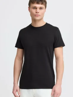 Solid Shirts<Herren T-Shirt - SDODIT schwarz uni