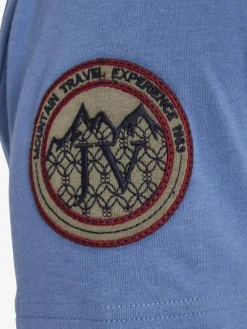 Jan Vanderstorm Shirts<Herren T-Shirt - SÖLVE blau uni