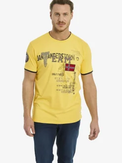 Jan Vanderstorm Shirts<Herren T-Shirt - SÖLVE gelb uni