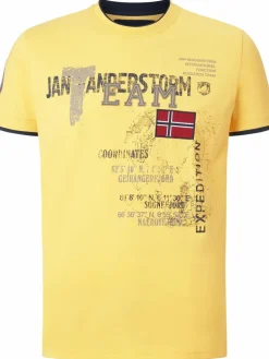 Jan Vanderstorm Shirts<Herren T-Shirt - SÖLVE gelb uni