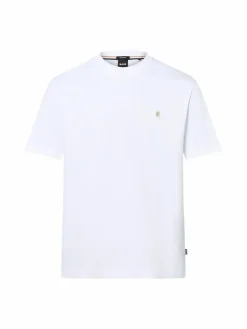 BOSS Shirts<Herren T-Shirt - Taut weiß uni