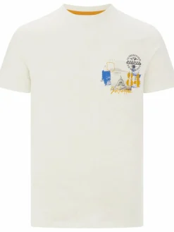 Jan Vanderstorm Shirts<Herren T-Shirt - TUPPE weiß bedruckt