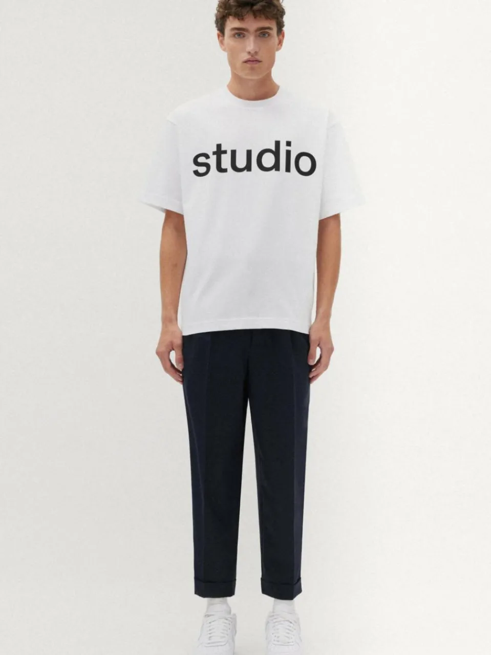 Herren Studio Seidensticker Shirts>Herren T-Shirt - Uni