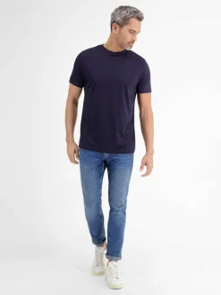 LERROS Shirts<Herren T-Shirt Doppelpack marine uni