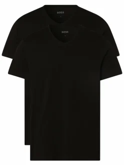 BOSS Shirts<Herren T-Shirts im 2er-Pack schwarz uni