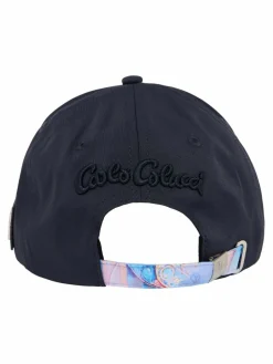 Carlo Colucci Mützen & Caps|Mützen & Hüte<Herren, Unisex Baseball Cap - Eisendle blau gemustert