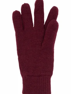 Indicode Handschuhe|Handschuhe<Herren, Unisex Handschuhe - Jason bordeaux rot uni