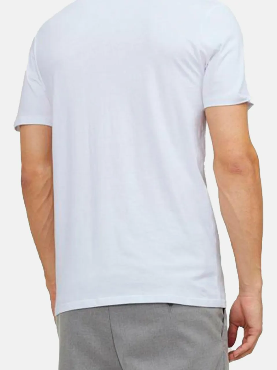 Jack & Jones Shirts<Herren Unterhemd - 2er Pack Jacbasic weiß uni