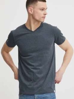 Herren Solid Shirts>Herren V-Shirt - SDBedo