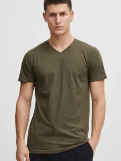 Herren Solid Shirts>Herren V-Shirt - SDBedo