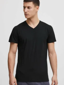 Solid Shirts<Herren V-Shirt - SDBedo schwarz uni