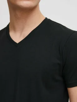 Solid Shirts<Herren V-Shirt - SDBedo schwarz uni