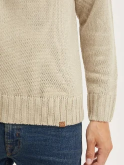 11 Project Pullover & Strickjacken<Herren Weihnachtspullover - PRTim beige gemustert