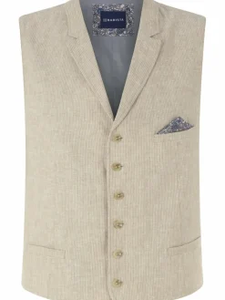 BABISTA Anzüge<Herren Weste - BALDUINO beige gestreift