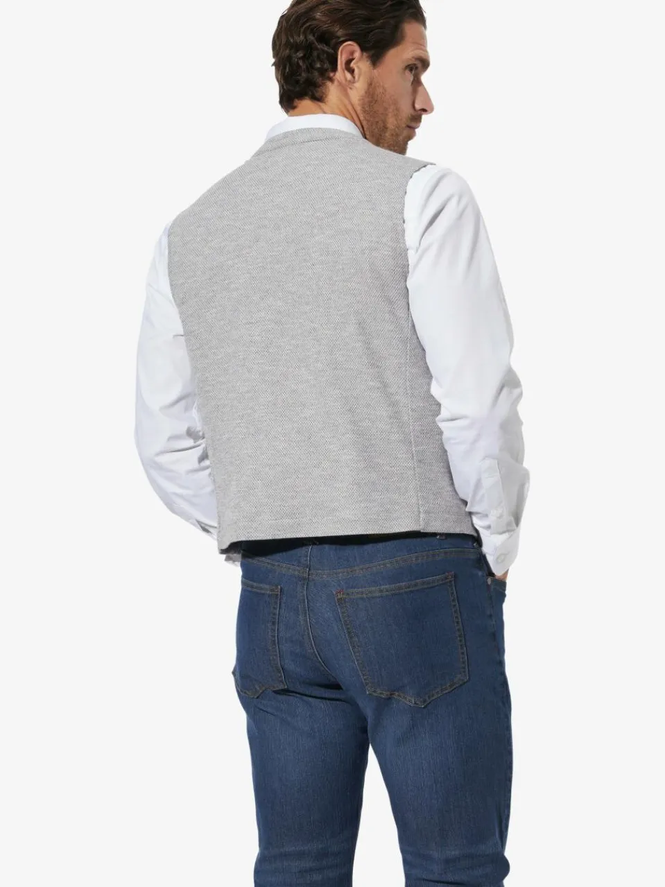BABISTA Anzüge<Herren Weste - HERMINIO grau uni