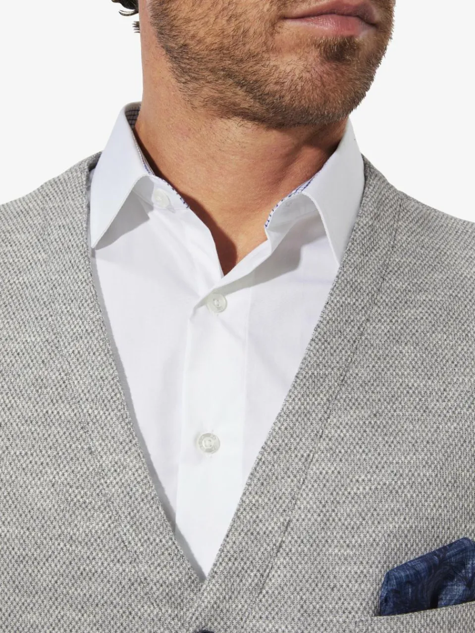 BABISTA Anzüge<Herren Weste - HERMINIO grau uni