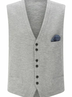 BABISTA Anzüge<Herren Weste - HERMINIO grau uni