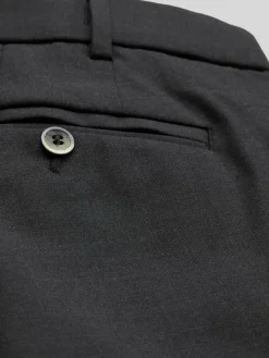 MEYER Hosen<Herren Wollchino - Oslo anthrazit uni