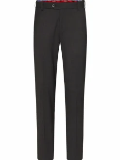 MEYER Hosen<Herren Wollchino - Oslo anthrazit uni