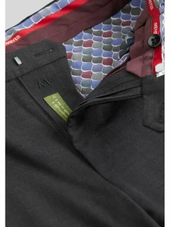 MEYER Hosen<Herren Wollchino - Oslo anthrazit uni