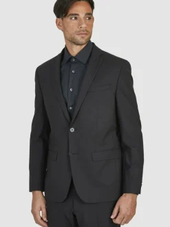 Daniel Hechter Sakkos<Herren Wollmantel - JACKET NOS H-ECO MF schwarz uni