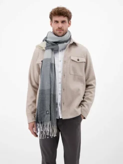 LERROS Schals & Tücher<Herren Wollschal marine gestreift